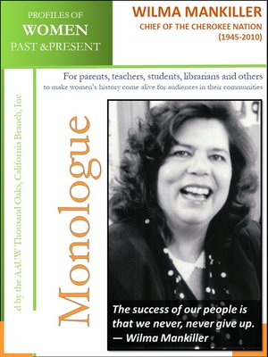 cover image of Profiles of Women Past & Present – Wilma Mankiller, Chief of the Cherokee Nation (1945 – 2010)